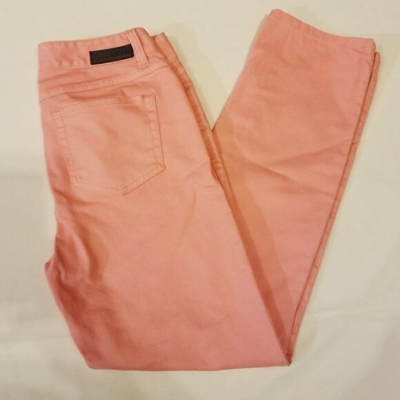 Ecru Coral Color The Malibu Crop Jean S 29 - Picture 2 of 6